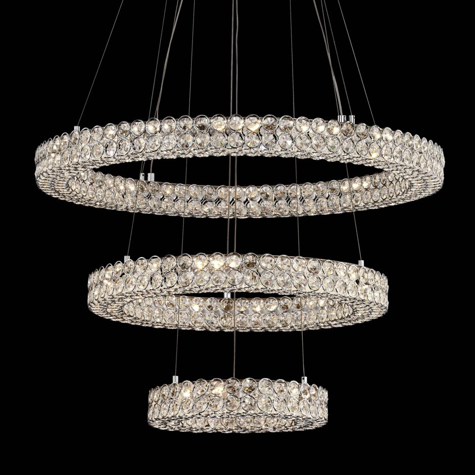 Люстра Welles Clear Crystal Round Restoration Hardware 68060841