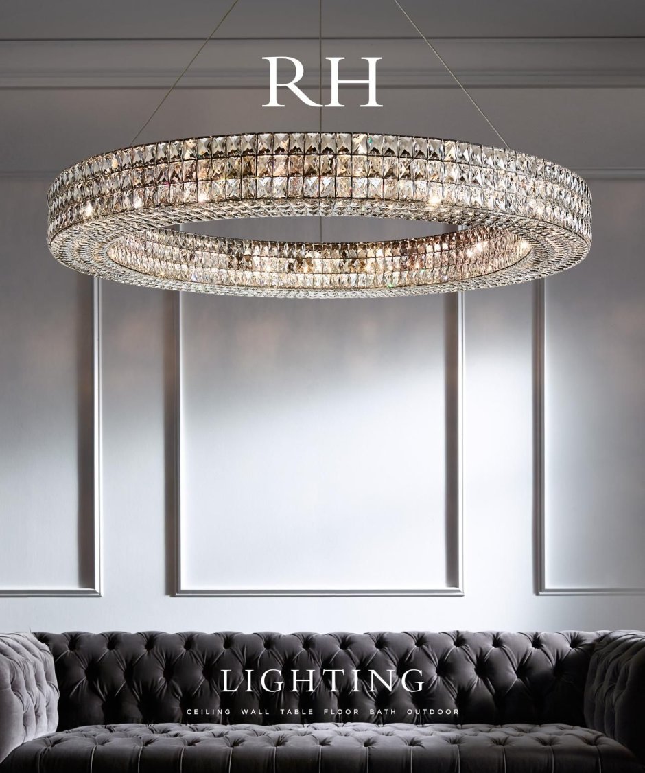 Подвес Aurore 4-Light led Crystal Chandelier