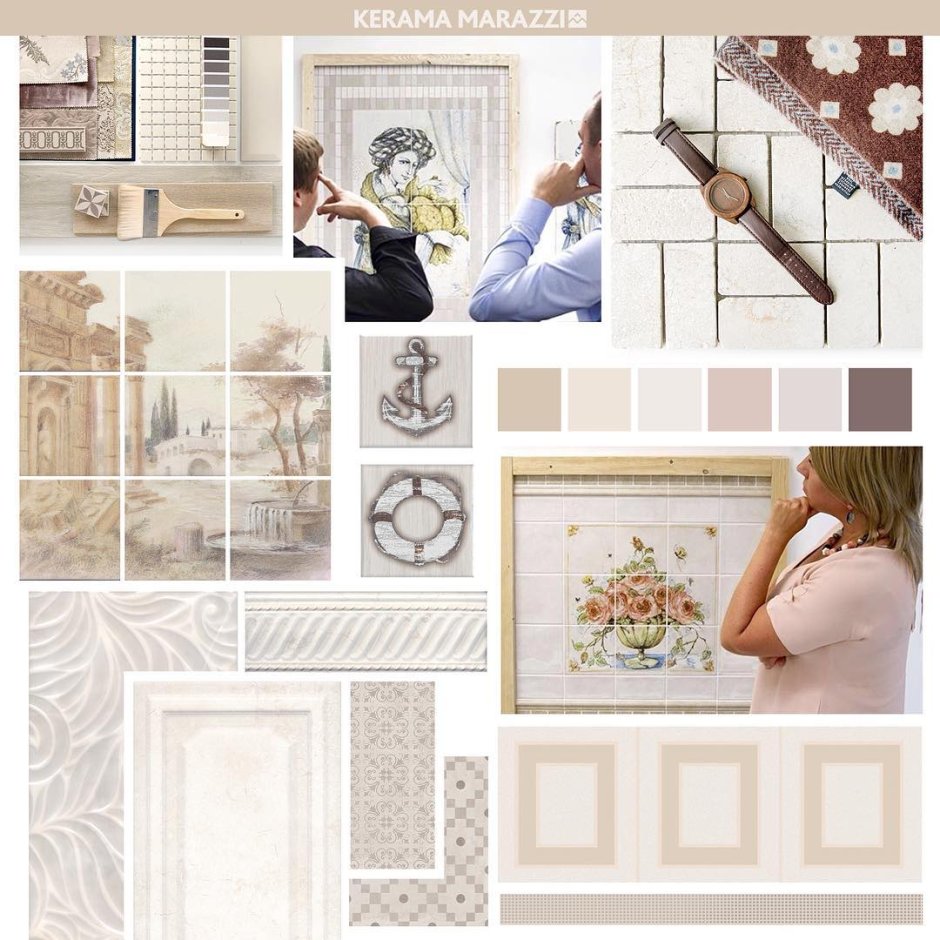 Kerama Marazzi Виченца в интерьере