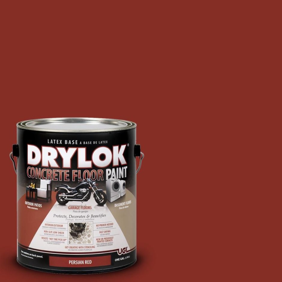 Drylok краска для бетонных-гаражных полов на латексной основе