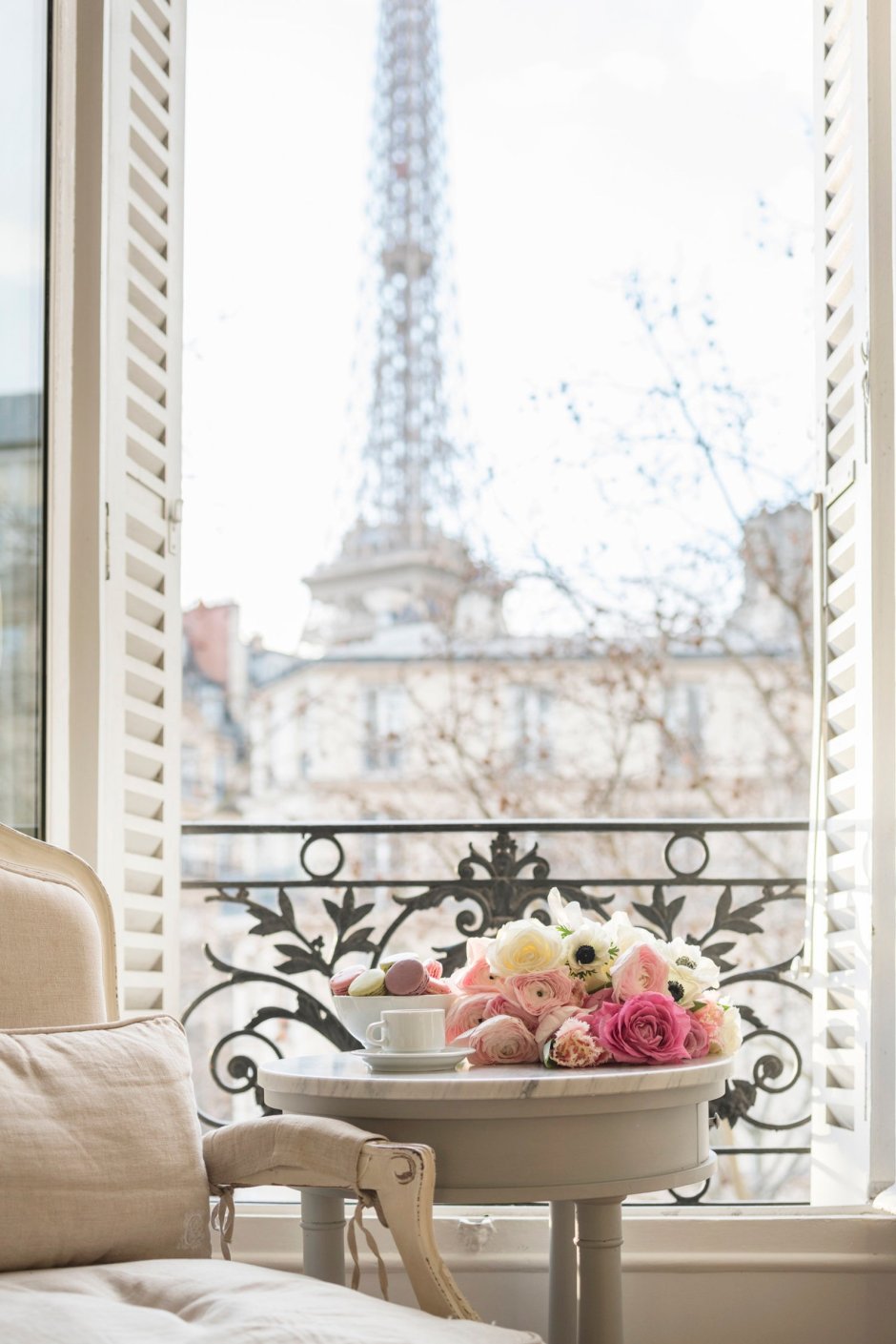 Окна в парижском стиле