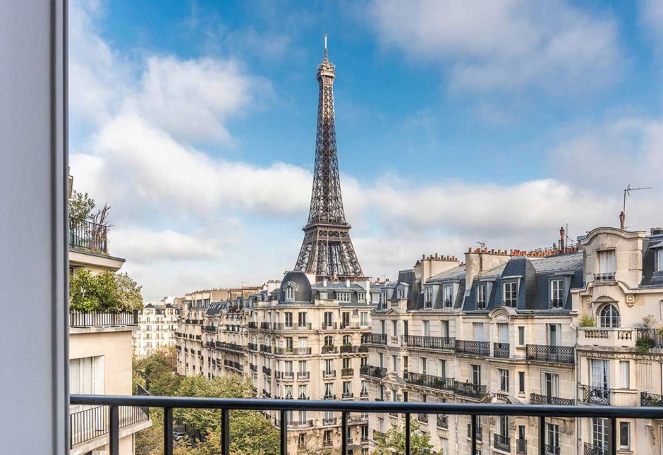 Париж балкон Эйфель