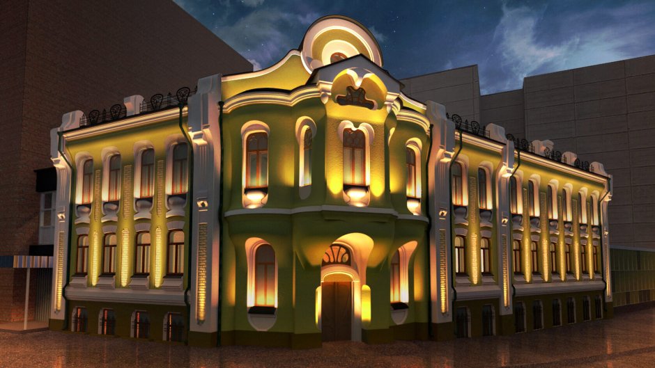 Подсветка фасада Анка 2022