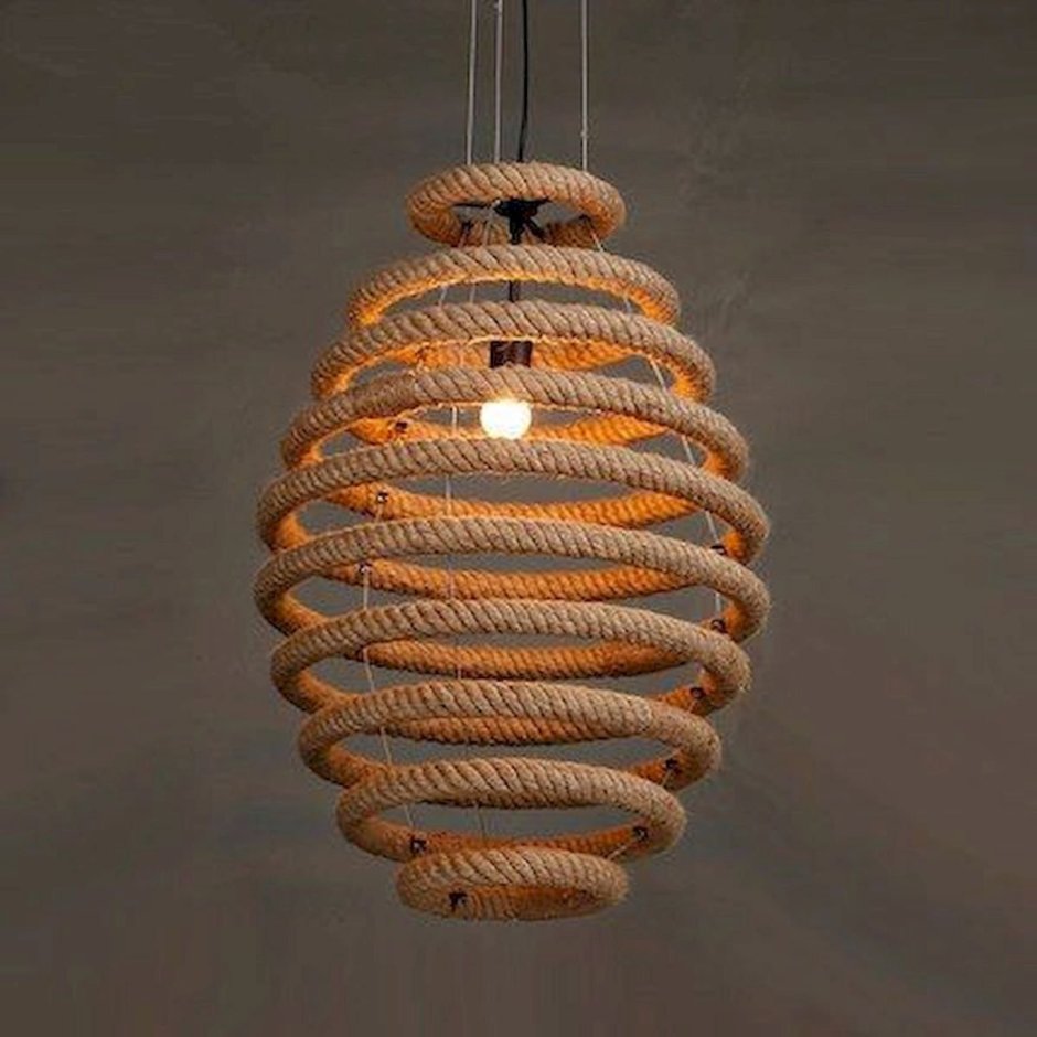 Светильник Loft Rope Sphere Pendant