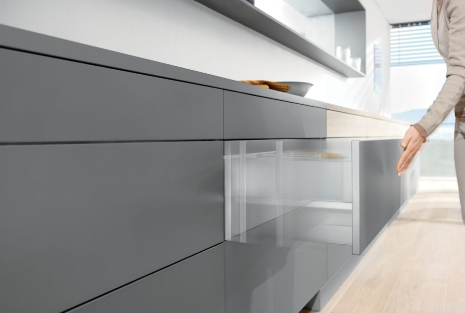 Ручка gola для верхних фасадов