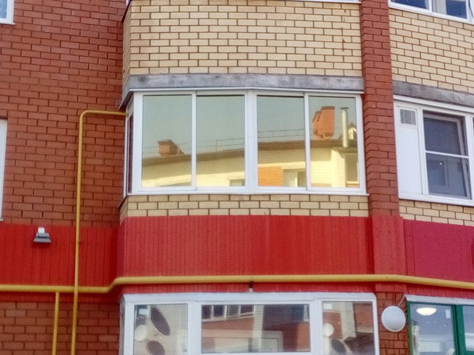 Тонированные окна в школе