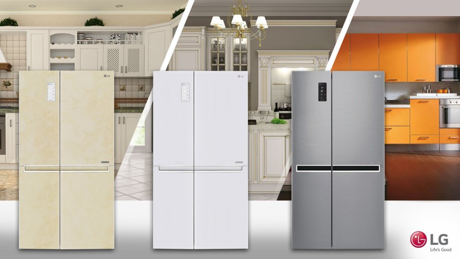 Холодильник (Side-by-Side) LG GC-b247smuv