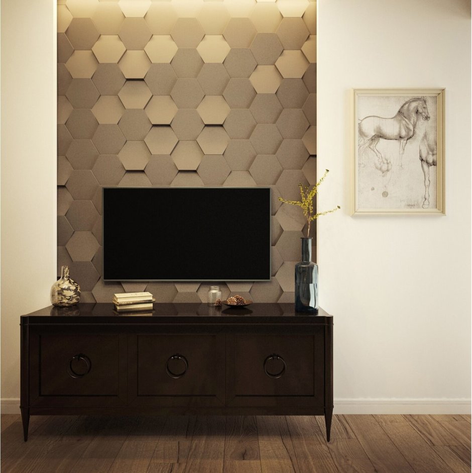 3d-панель гипсовая deco line Modern м-47 белая 240х208х40 мм