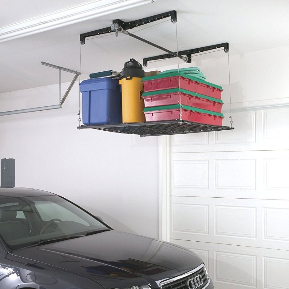 Потолочные полки для гаража