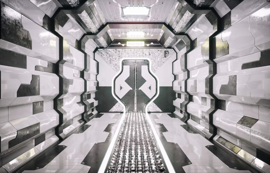 Sci Fi Corridor 3d model