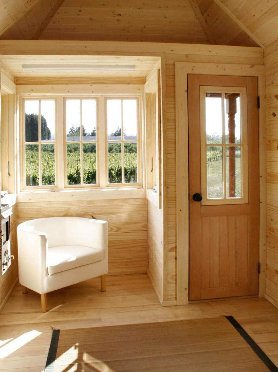 Tiny House с односкатной крышей