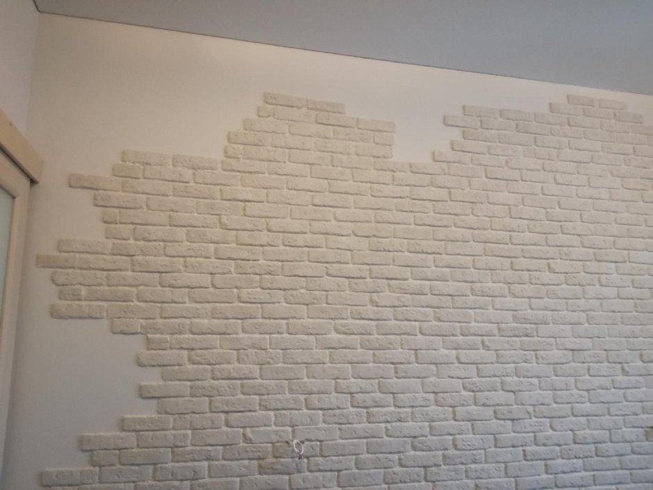 3d cамоклеющиеся панели "кирпич Оникс" (Brick Beige-White)