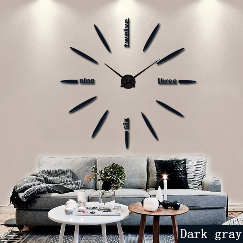 DIY Clock настенные 3d часы 2021