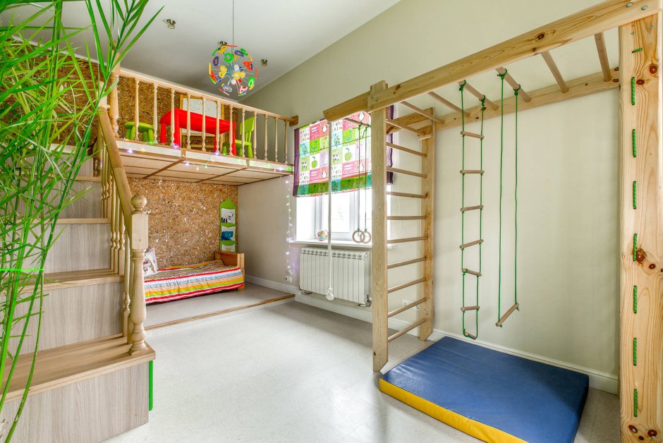 Стильная детская комната для мальчика