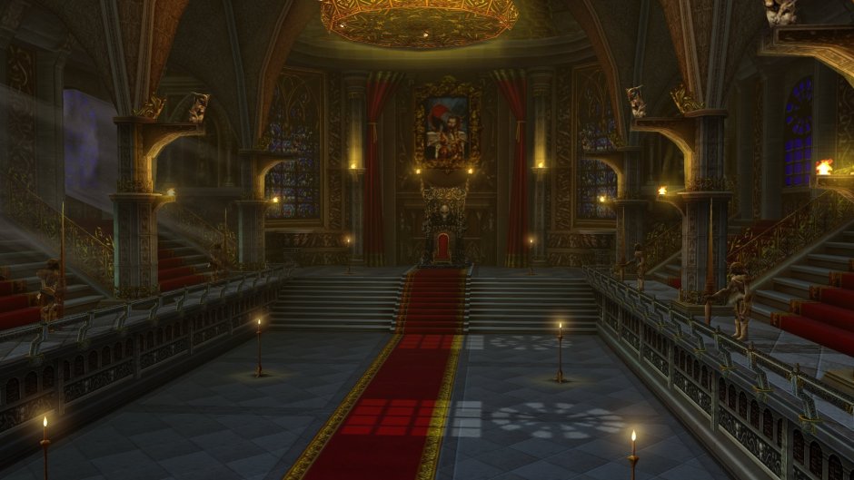 Тронный зал красной королевы