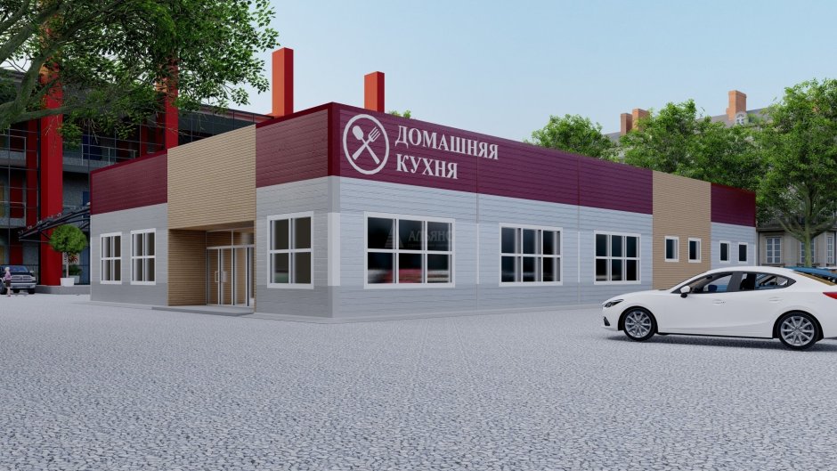 Планировка магазина из сэндвич панелей