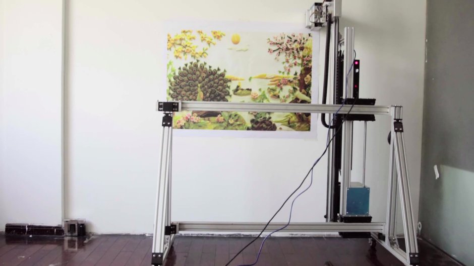 Вертикальный 3d принтер стены