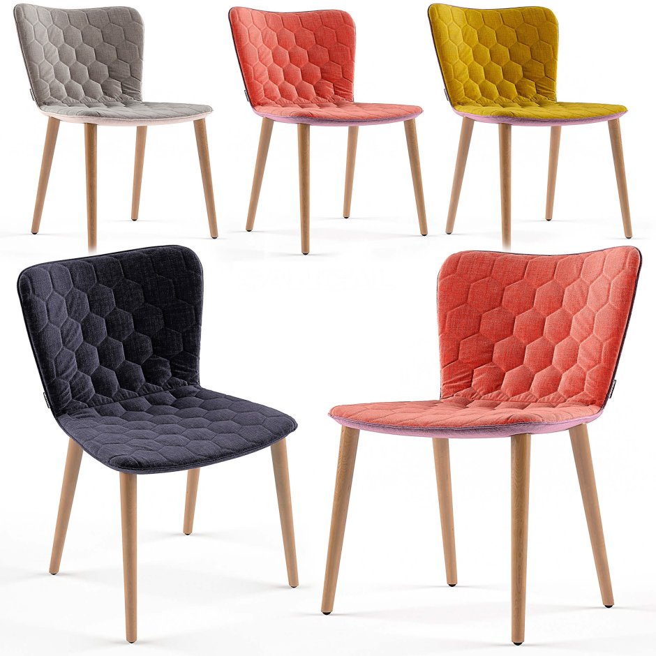 Дизайнерские мягкие стулья необычные