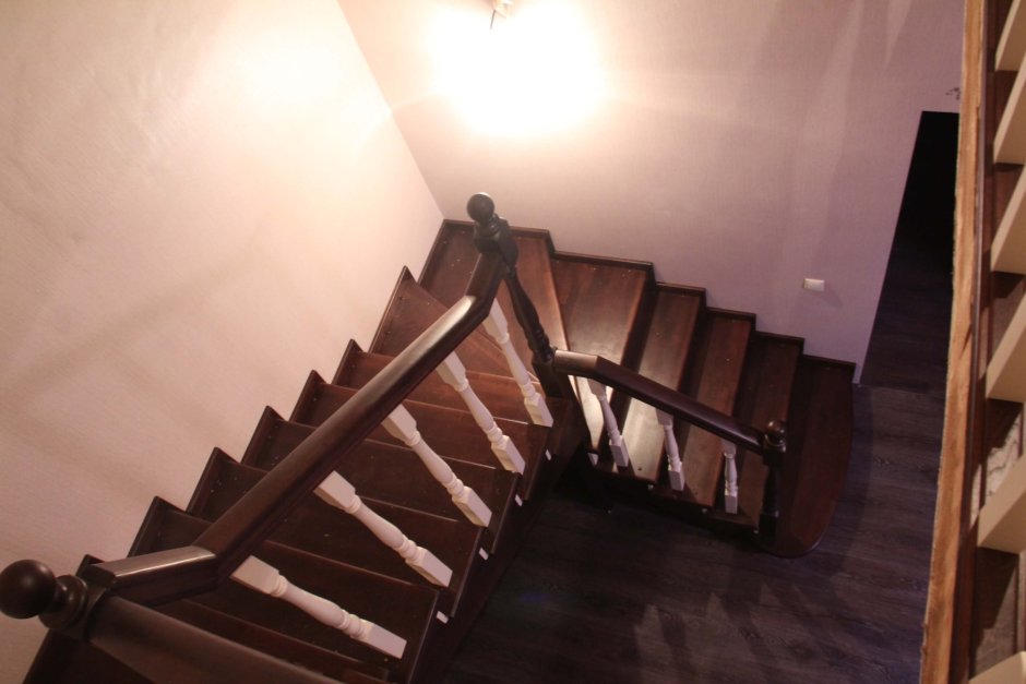 Винтовая лестница с забежными ступенями