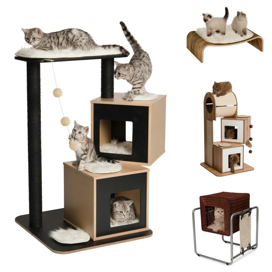 Стильная мебель для кошек