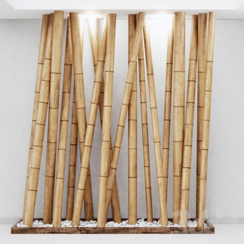 Бамбук в классическом интерьере