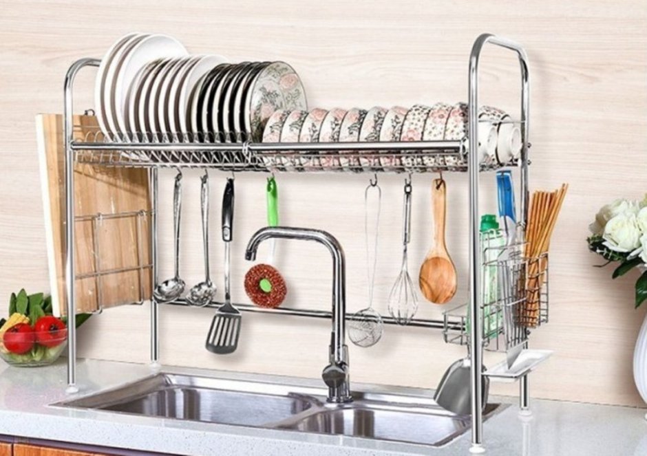 Сушилка Stainless Steel Bowl dish Shelf