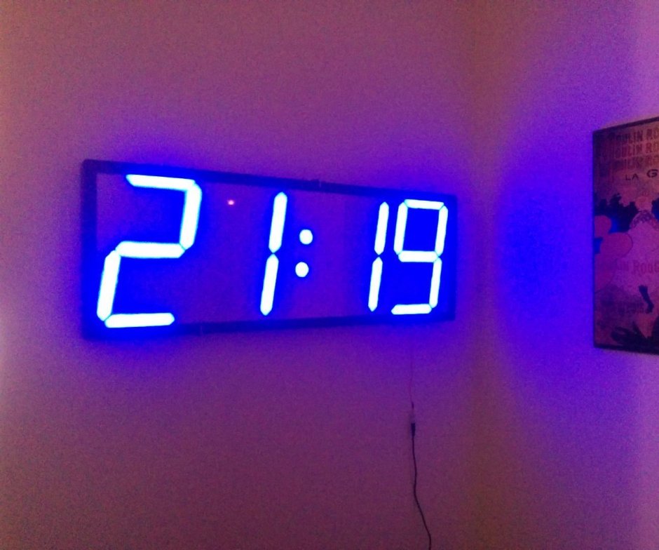 Часы Wellhope led Digital Clock