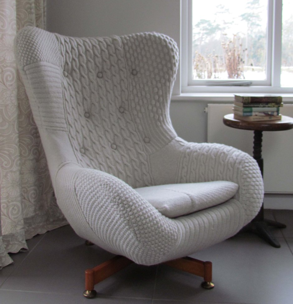 Удобное кресло для вязания