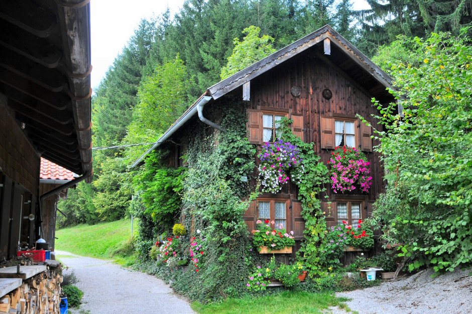 Дом в баварских Альпах