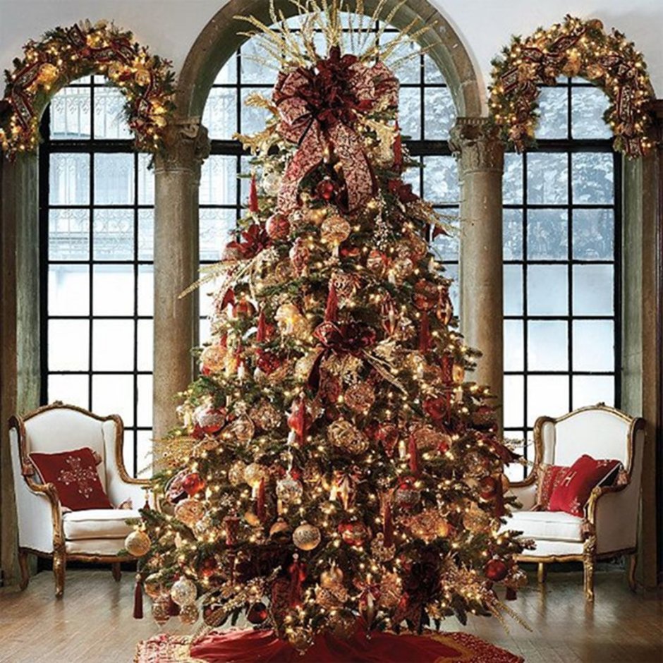 Викторианская Рождественская елка