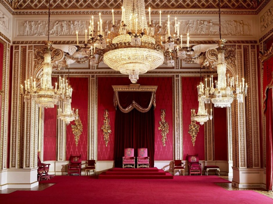 Букингемский дворец внутри