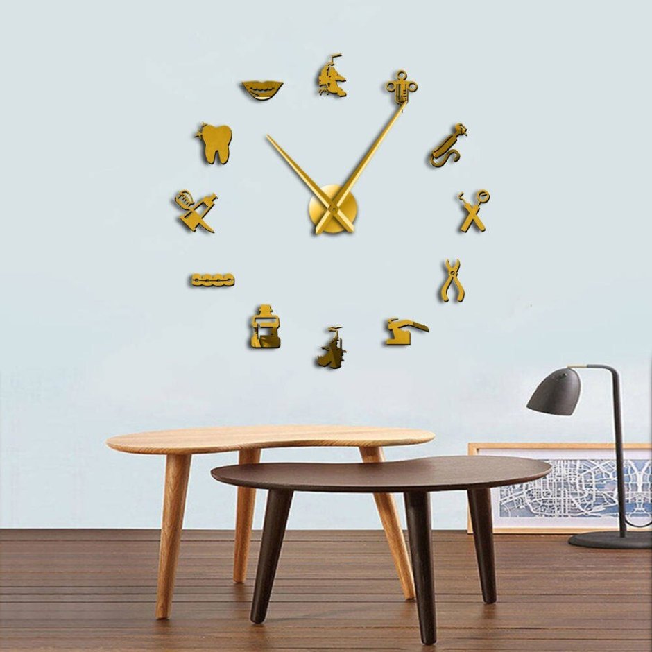 Час настенные «Bike Wheel Clock»