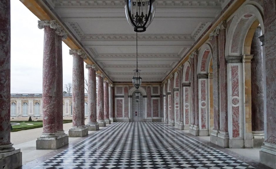 Версаль большой Трианон внутри