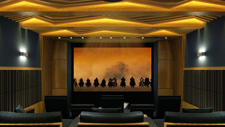 Проектор для домашнего кинотеатра 4к потолочный