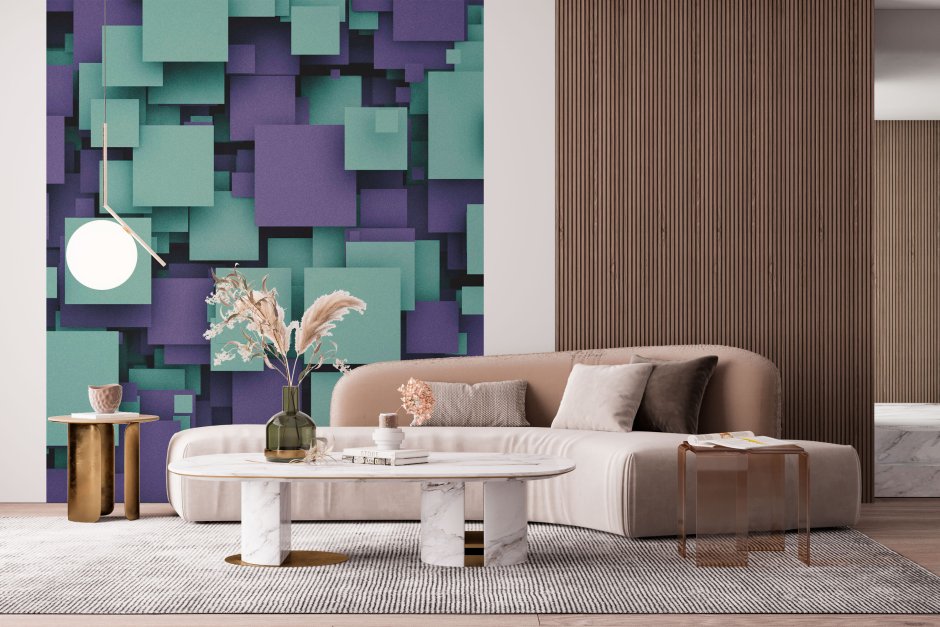 Необычная покраска стен