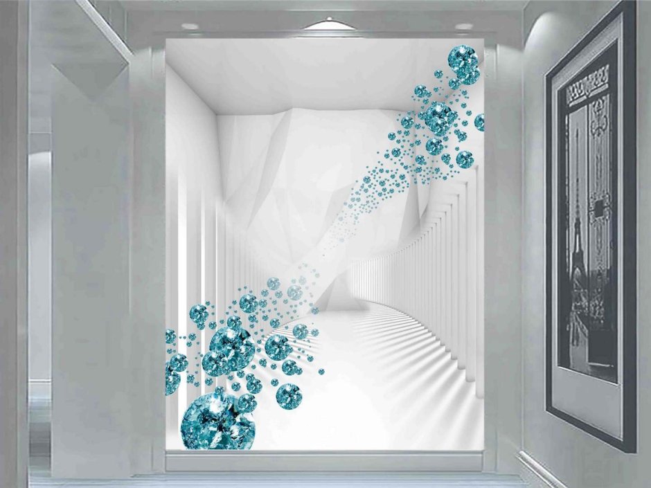 Обои антивандальные для прихожей