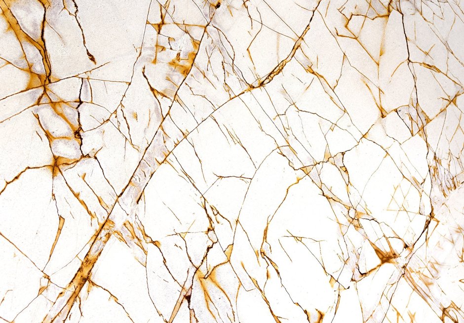 White Marble with Gold