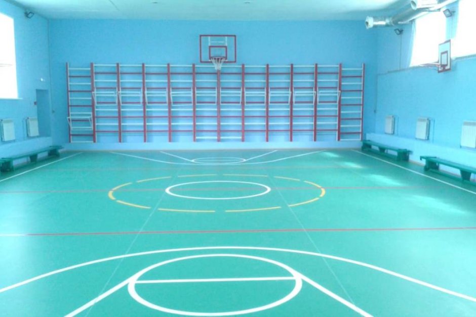 Спортивный зал в школе Ярославль