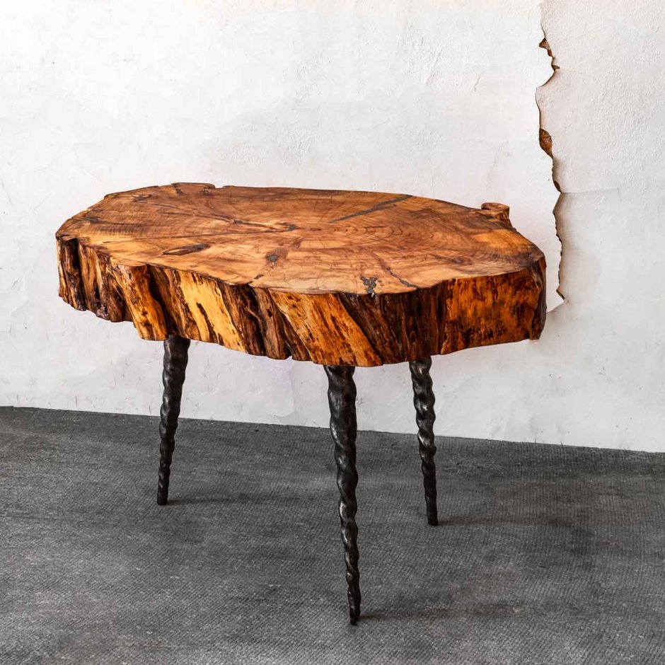 Hairpin Coffee Table Live Edge