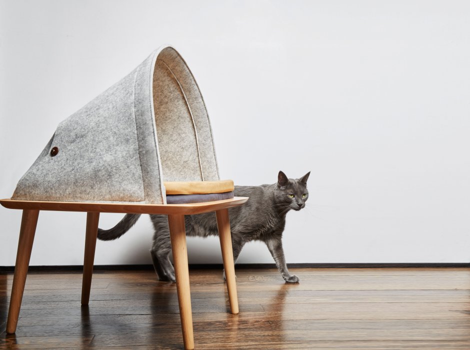 Sauder natural Sphere Cat Tower