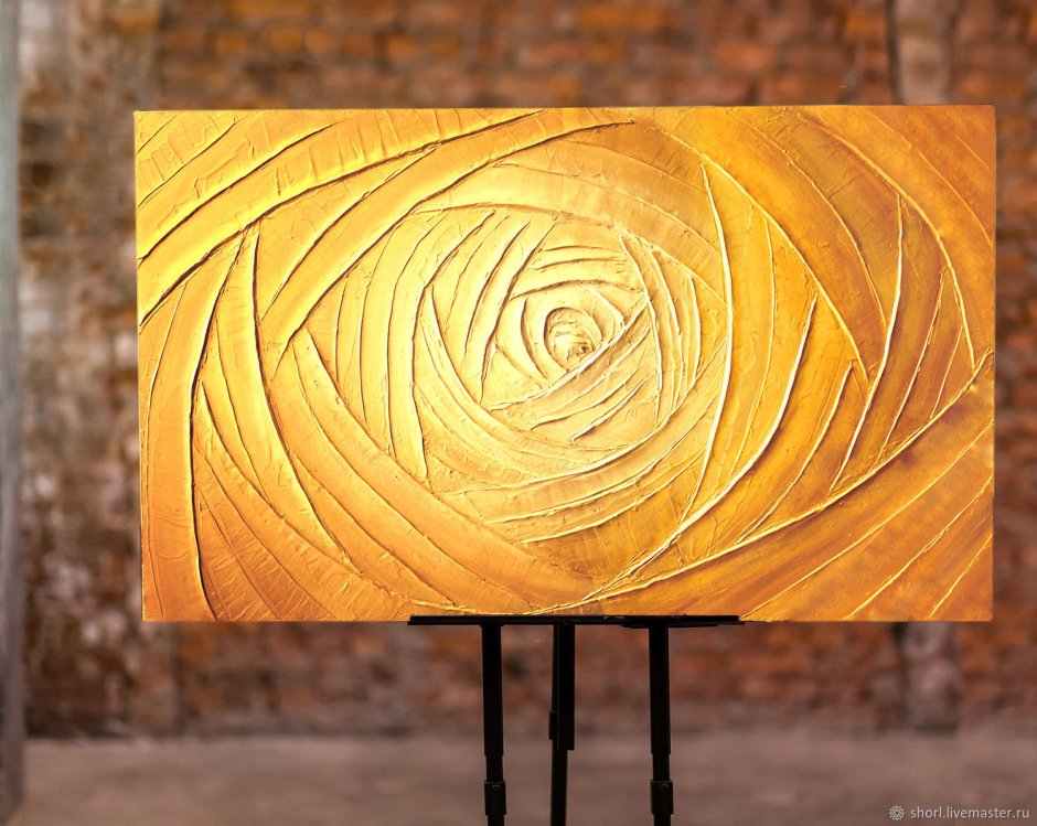 Панно из текстурной пасты