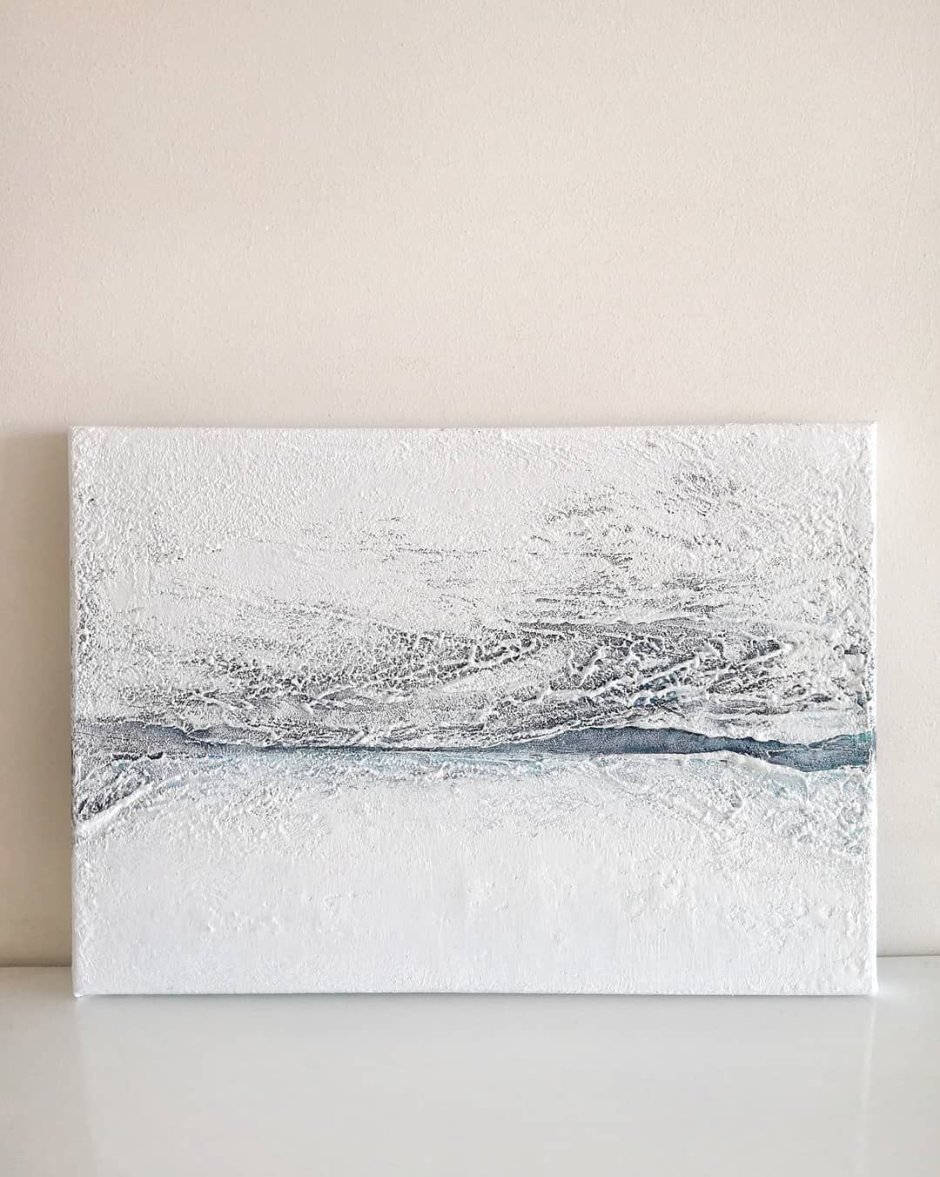 Панно из текстурной пасты