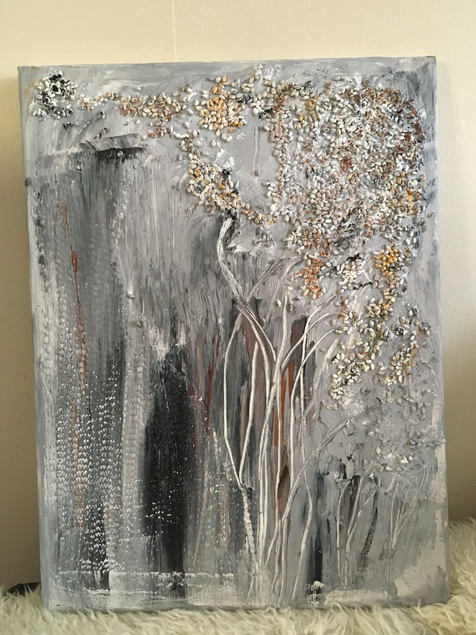 Картины текстурной пастой