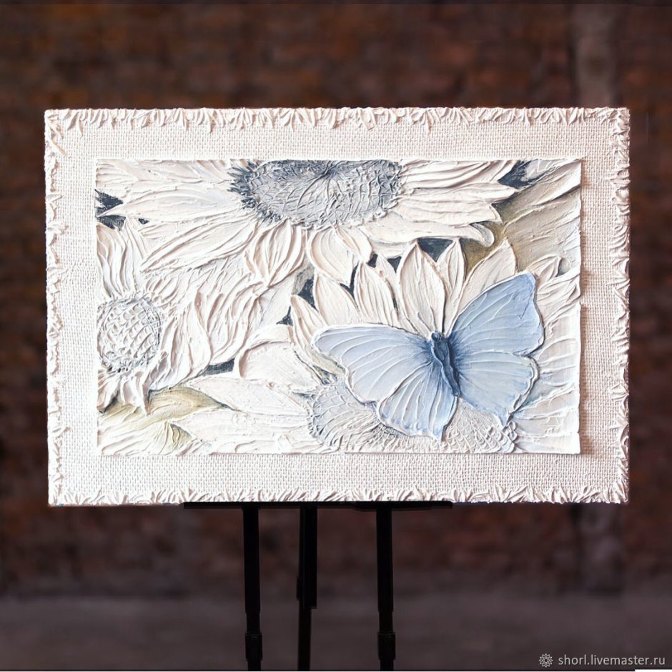 Объемная живопись текстурная паста