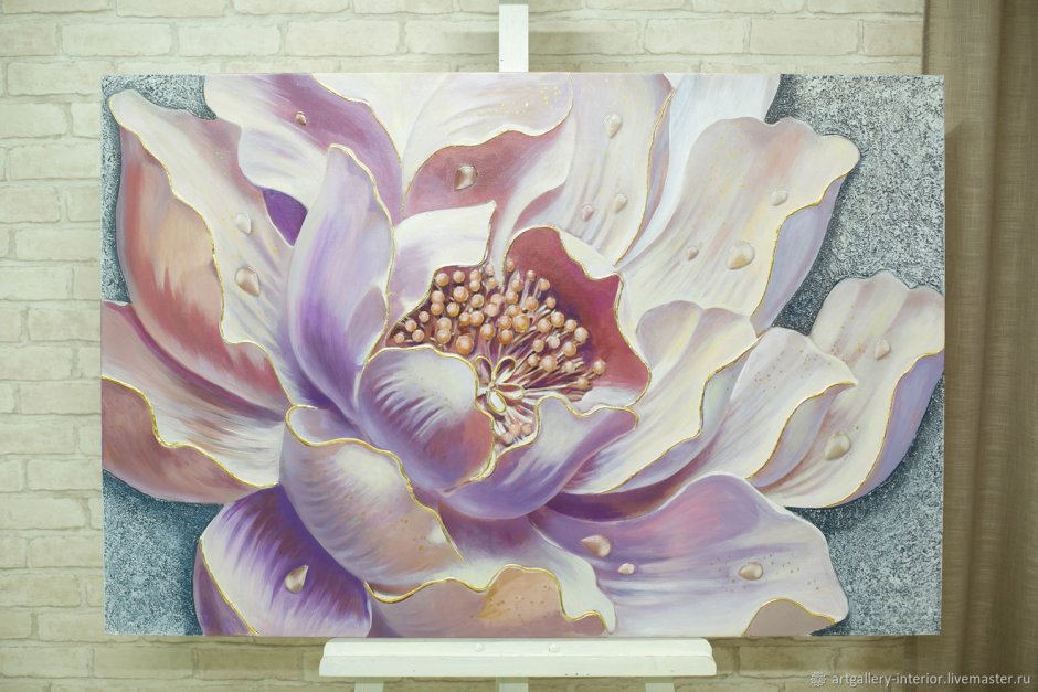 Объемная живопись мастихином Сакура