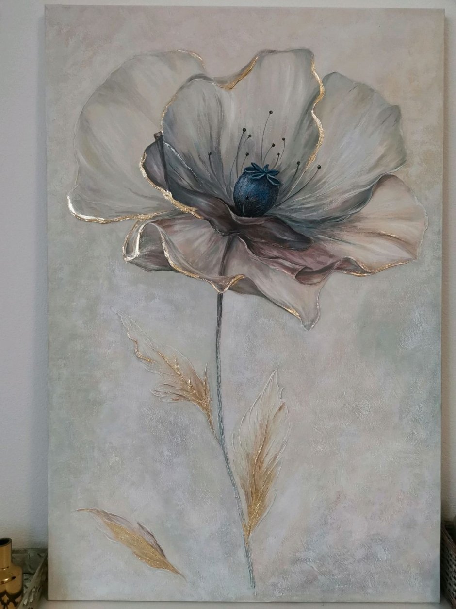 Дерево текстурной пастой