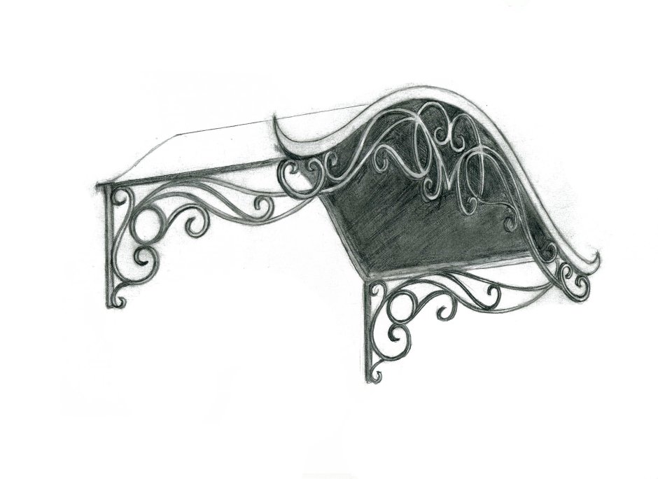 Кронштейн, 250х200, Shelf Bracket