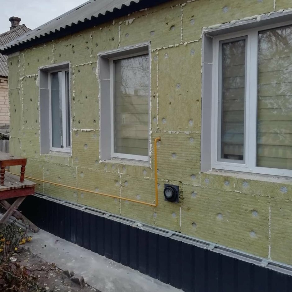 Отделка газобетона снаружи сайдингом
