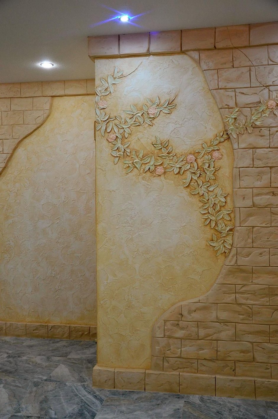 Декоративный бетон имитация камня
