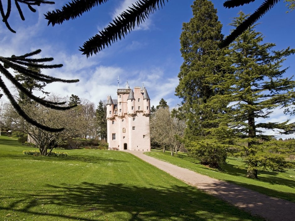 Замок Крэгивар Шотландия интерьер